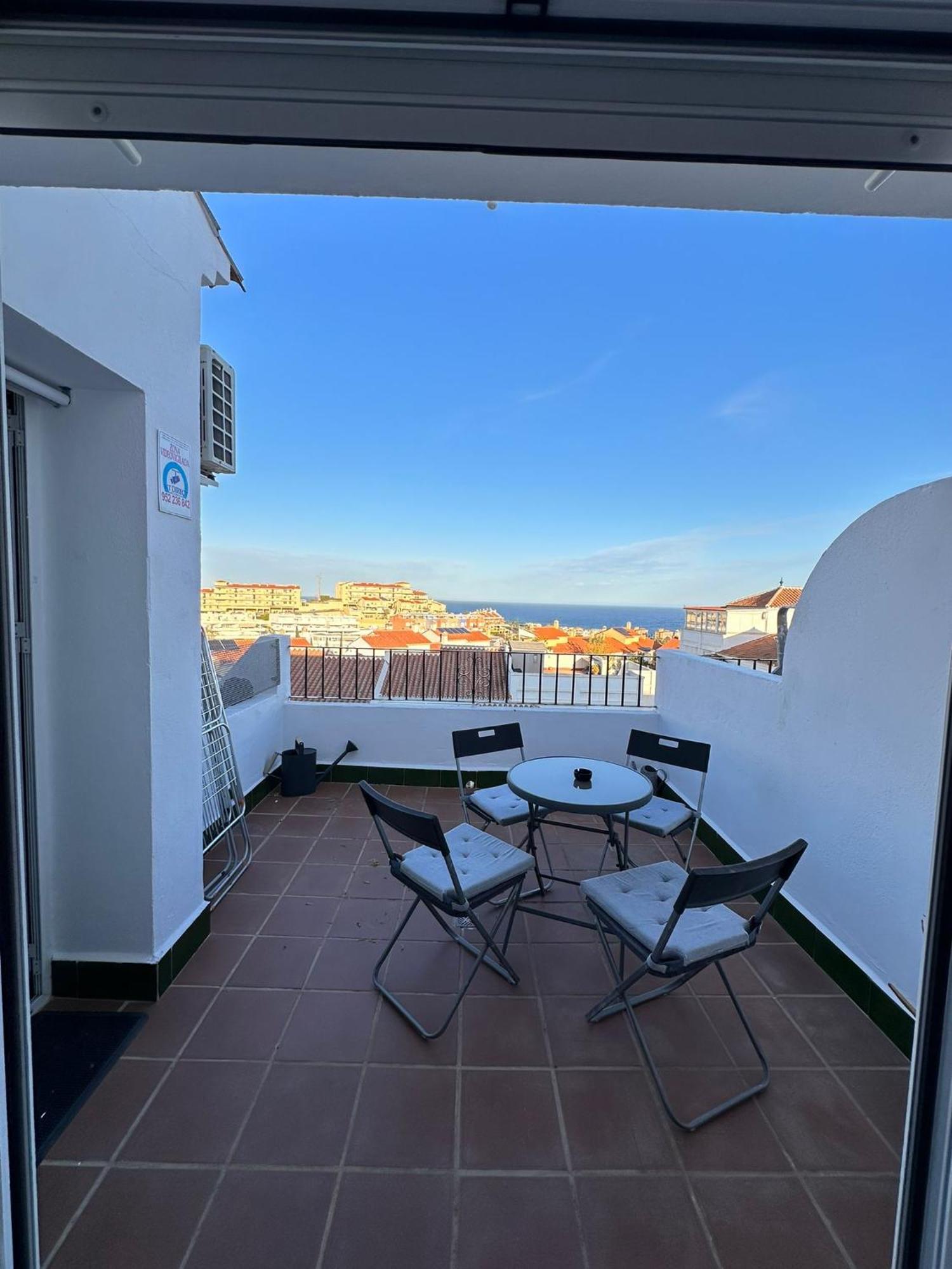 El Atico Con Vistas Al Mediterraneo Parking Y Piscina 6P Rincon de la Victoria Luaran gambar